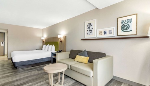 Suite estudio, 1 cama de matrimonio grande con sofá cama, no fumadores