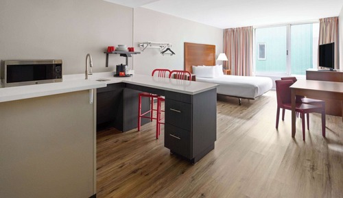 Habitación, 1 cama de matrimonio, no fumadores, cocina básica