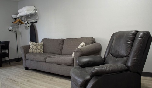 Habitación Deluxe, 1 cama de matrimonio grande con sofá cama