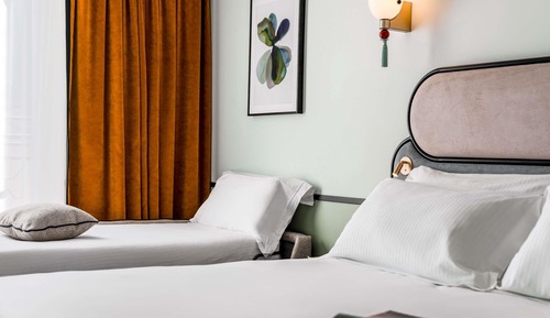 Habitación superior, 1 cama doble con sofá cama, accesible para personas con discapacidad