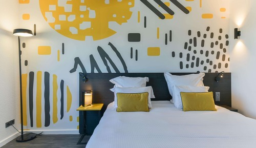 Habitación ejecutiva, 1 cama de matrimonio con sofá cama