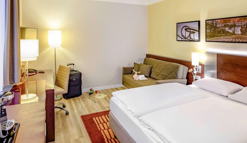 Habitación estándar, 1 cama doble con sofá cama