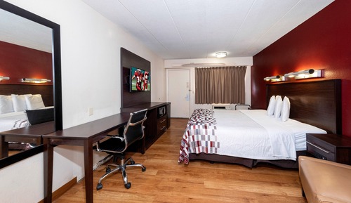 Habitación superior, 1 cama de matrimonio grande, accesible para personas con discapacidad