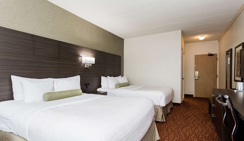 Habitación estándar, 2 camas de matrimonio, no fumadores, planta baja (Pet Friendly)