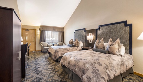 Habitación estándar, 2 camas de matrimonio, no fumadores, frigorífico
