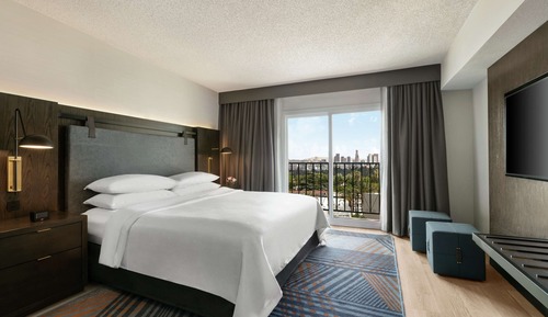 Suite, 2 camas de matrimonio, vistas a la ciudad