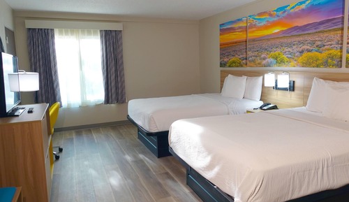 Habitación, 2 camas de matrimonio, no fumadores