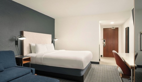 Habitación, 1 cama de matrimonio grande con sofá cama