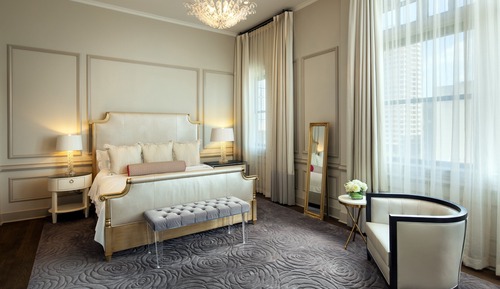 Suite presidencial, 3 habitaciones, vistas al jardín