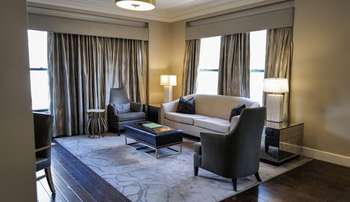 Suite superior, 1 cama de matrimonio grande con sofá cama, vistas a la ciudad