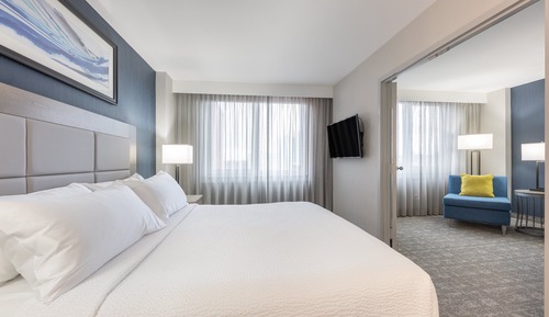 Suite ejecutiva, 1 cama de matrimonio grande con sofá cama