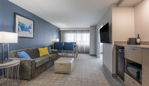 Suite Deluxe, 1 cama de matrimonio grande con sofá cama