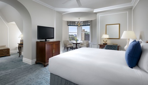 Suite ejecutiva, 1 cama de matrimonio grande, no fumadores, vistas a la ciudad