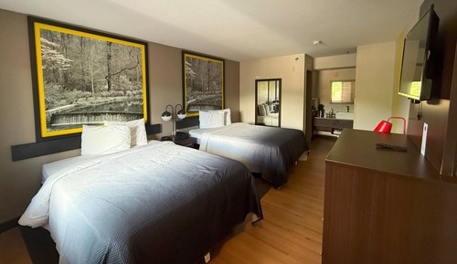 Habitación, 2 camas de matrimonio, no fumadores