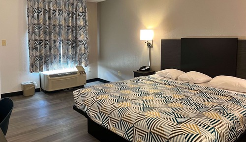 Habitación estándar, 1 cama de matrimonio grande, no fumadores, frigorífico y microondas