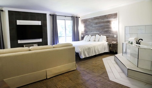 Suite de luna de miel, 1 cama de matrimonio grande, no fumadores, bañera de hidromasaje