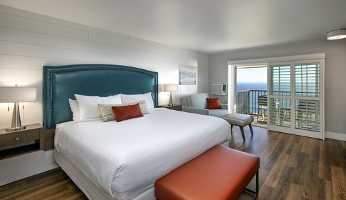 Habitación Deluxe, 1 cama de matrimonio grande con sofá cama (Oceanfront Signature Room, King)
