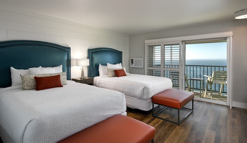 Habitación Deluxe, 2 camas de matrimonio (Pier & Ocean View, Two Queens)