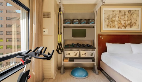 Habitación, 1 cama de matrimonio grande (Fitness 1 King)