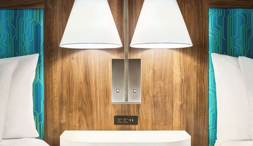 Habitación, 2 camas de matrimonio