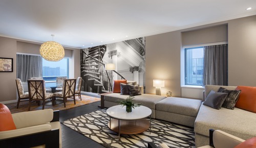 Suite, 1 cama de matrimonio grande (Le Plateau)