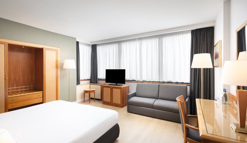 Habitación Premium, 1 cama de matrimonio grande con sofá cama