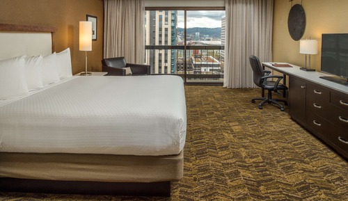 Suite, 1 cama de matrimonio grande, vistas a la ciudad