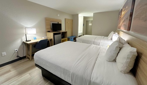 Habitación estándar, 2 camas de matrimonio, no fumadores