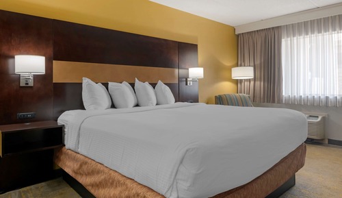 Habitación estándar, 1 cama de matrimonio grande, fumadores, frigorífico y microondas
