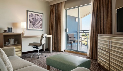 Suite junior, 2 camas de matrimonio, no fumadores, balcón