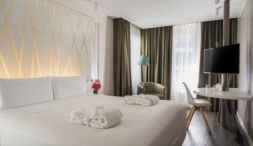 Habitación doble, balcón