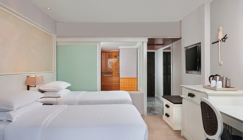 Habitación, 2 camas individuales, no fumadores, balcón (Superior Room, Twin)