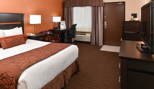 Habitación estándar, 1 cama de matrimonio, no fumadores (Fees apply over 2 adults)