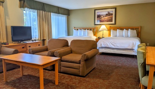 Suite familiar, 2 camas de matrimonio, no fumadores (Dining Table;Pet Friendly)