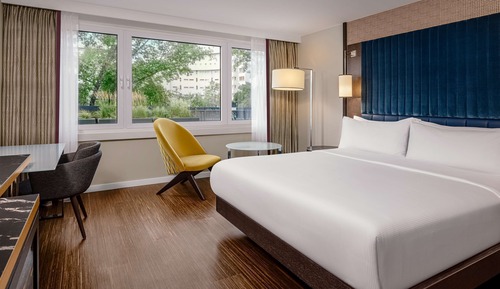 Habitación, 1 cama de matrimonio grande, accesible para personas con discapacidad