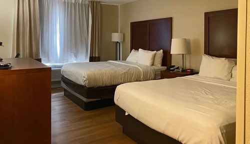 Habitación, 2 camas de matrimonio, no fumadores