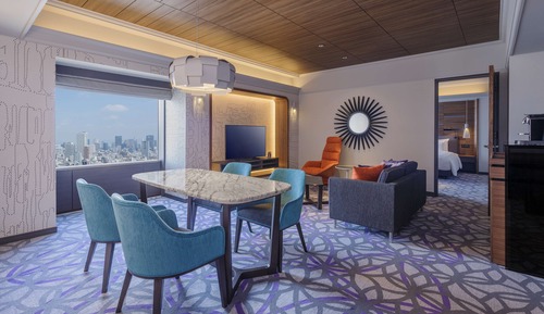 Suite ejecutiva, 2 camas individuales, Acceso al salón del club (Prestige. High Floor)