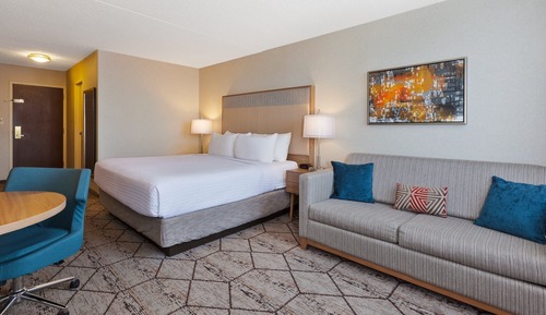 Habitación estándar, 1 cama de matrimonio grande con sofá cama
