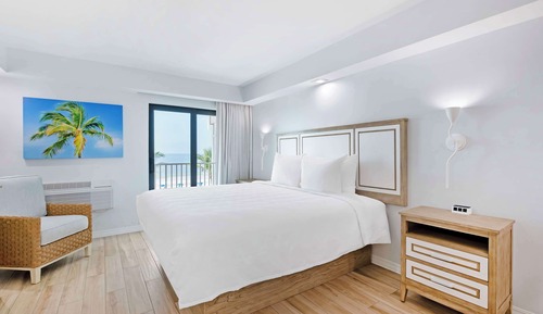 Habitación estándar, 1 cama de matrimonio grande, no fumadores (Gulf View, Upper Floor)