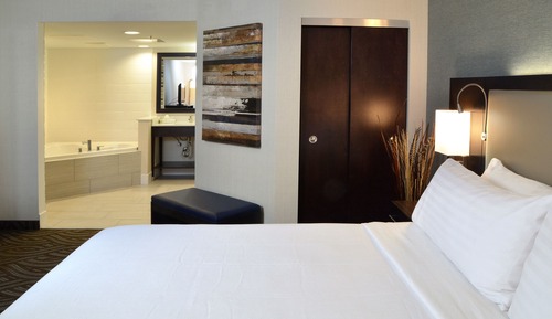 Habitación estándar, 1 cama de matrimonio grande (Mobility, Roll-In Shower)