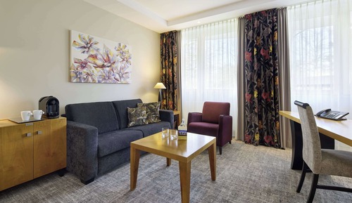 Suite junior, 1 cama doble, vistas al jardín, en edificio anexo (Converts to 2 Twin Beds)