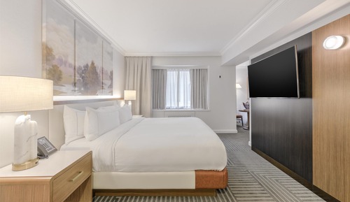 Suite junior, 1 cama de matrimonio, bañera