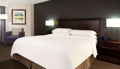 Habitación, 1 cama de matrimonio grande, bañera (Mobility & Hearing)