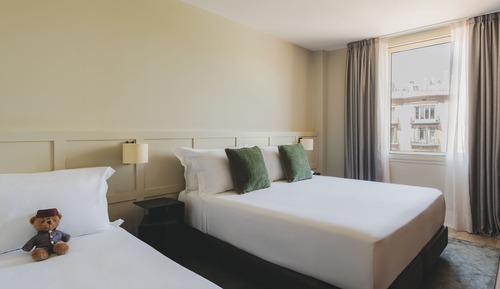 Habitación estándar doble (With extra bed)