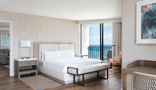 Suite Deluxe, 1 habitación, balcón, vistas al mar (2 Double Beds)