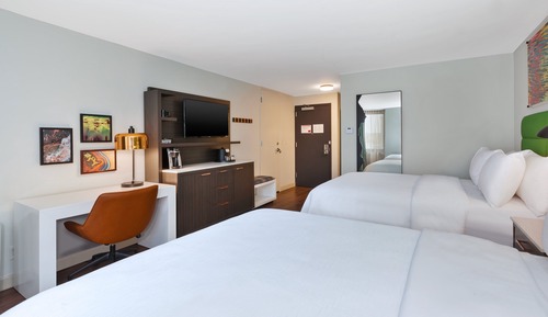 Habitación estándar, 2 camas de matrimonio