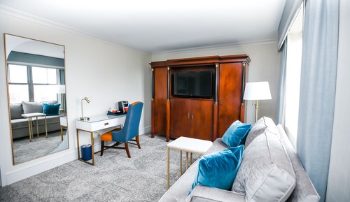 Habitación Deluxe, 1 cama de matrimonio con sofá cama