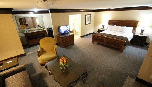 Habitación Deluxe, 1 cama de matrimonio grande con sofá cama