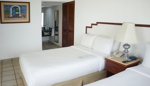 Suite junior, 2 camas dobles, vistas al mar