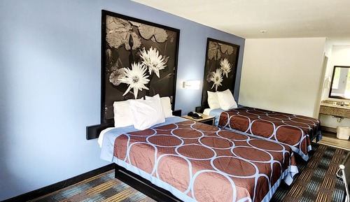 Habitación, 2 camas de matrimonio, no fumadores